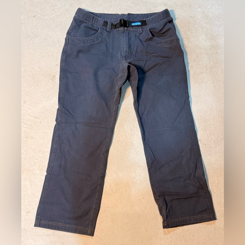 Kavu Men's Gray Chilli Roy Pants XL Extra Large SM 292